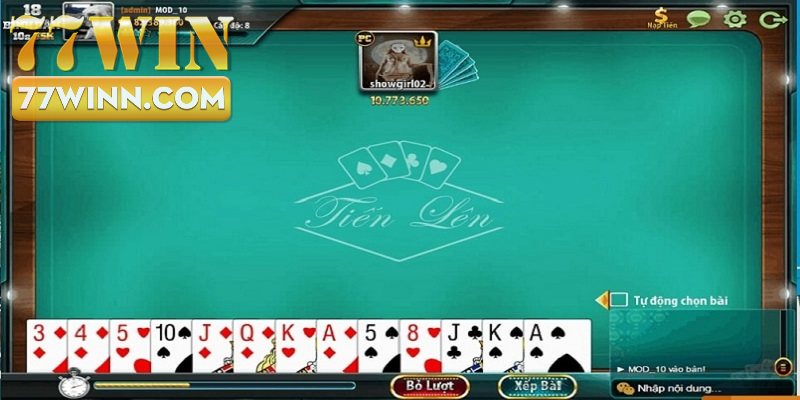 Game Bài Tiến Lên Miền Nam Cách Đánh Đơn Giản Tại 77win Mẹo chơi tiến lên có gì?